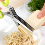 Best 5-Layer Multi-Cut Veggie & Herb Scissor - Image 2