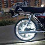 Universal Dual-Color LED Bike Hub Light (White & Yellow) - Image 9