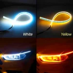 Universal Dual-Color LED Bike Hub Light (White & Yellow) - Image 6