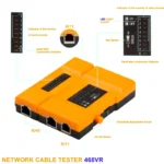 468VR Multi-Function RJ45 RJ11 Network Cable Tester - Image 9