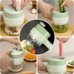 2-in-1 Electric Handheld Food Chopper:Multi-Use Slicer - Image 2