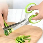 Best 5-Layer Multi-Cut Veggie & Herb Scissor - Image 4