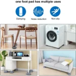 12pc Anti-Vibration Washing Machine Pads - Image 2
