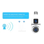 360° Wireless Dual Lens PTZ Smart Camera - Image 3