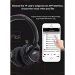 NIA Q1: Smart Bluetooth 4.2 Overhead Stereo Headphones - Image 8