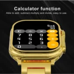 C9 Ultra Max Gold Smart Watch | 2.1″ HD Display - Image 4