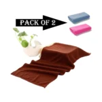 Pack of 2: Super Absorbent Microfiber Bath Towels (135x70cm) - Image 8
