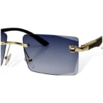 Trendy Rimless Polarized Sunglasses – UV400 Protection - Image 4