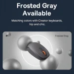 Baseus F01A Silent Wireless Mouse Comfortable Design - Image 5