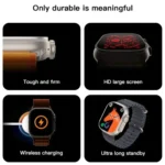 T800 Ultra 2 Series 9 Smart Watch With Wireless Charging - Image 3