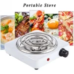 1000W Mini Electric Hot Plate:Best Portable Cooktop - Image 2