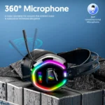 G608 USB RGB Gaming Headset with 7.1 Surround Sound - Image 10