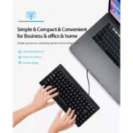 Banda K1000: Multimedia Waterproof Wired Keyboard - Image 7