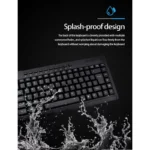 Banda K1000: Multimedia Waterproof Wired Keyboard - Image 9