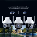 Tenda CH3 Outdoor Pan/Tilt Camera: Full-Color Smart Vision - Image 6