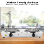 2000W Electric Dual Burner Stove – Portable Hot Plate - Image 16