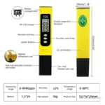 TDS Meter Digital LCD Pen Tester | Water Quality Monitor - Image 3