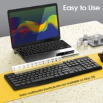 Wireless Model PC230A Slim 2.4GHz USB Keyboard - Image 2