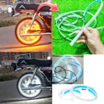 Universal Dual-Color LED Bike Hub Light (White & Yellow) - Image 7