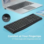 Wireless Model PC230A Slim 2.4GHz USB Keyboard - Image 8
