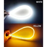Universal Dual-Color LED Bike Hub Light (White & Yellow) - Image 8