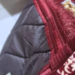 Raschel Velvet Prayer Rug | Orthopedic Foam Cushion - Image 4