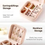 Mini Jewelry Organizer – Stylish and Portable Storage Box - Image 12