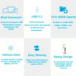 HP x206C USB 3.2 Swing Design Type-C & OTG Flash Drive - Image 17
