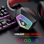 Hunter Spider V1 RGB Gaming Headset 7.1 Surround Sound - Image 12