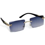 Trendy Rimless Polarized Sunglasses – UV400 Protection - Image 5