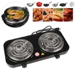 2000W Electric Dual Burner Stove – Portable Hot Plate - Image 2
