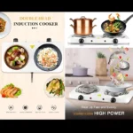 2000W Electric Dual Burner Stove – Portable Hot Plate - Image 4