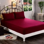 King Size Waterproof Mattress Cover Cotton Fitted Sheet Protector Bedsheet - Image 6