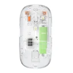 Transparent Dual-Mode Wireless Bluetooth 5.2 Mouse Rechargeable Silent Click Mouse with 3-Level DPI, Type-C Charging and Battery Display for Laptop, MacBook, PC - Image 8