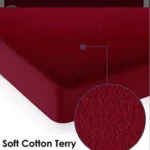 King Size Waterproof Mattress Cover Cotton Fitted Sheet Protector Bedsheet - Image 7