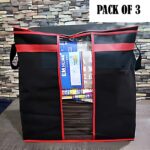 Pack of 3 High-Quality 100 GSM Non-Woven Foldable Storage Organizer Bags - Image 9