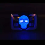 Skull Style LED Projector Headlight with DRL & Indicators – Perfect Fit for Honda CD70 / CG125 - Image 7