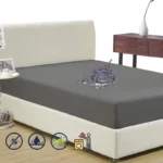 King Size Waterproof Mattress Cover Cotton Fitted Sheet Protector Bedsheet - Image 9