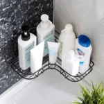 Multi-Use Wall Corner Storage Shelf – Durable Metal Bathroom & Kitchen Organizer - Image 13