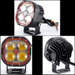Dual Vision Quad-Lens High-Power LED Auxiliary Light for Motorcycles, Cars & Off-Road Vehicles - Image 3