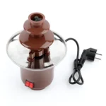 BD-017 Electric 3-Tier Mini Chocolate Fondue Fountain —An Elegant Addition to Your Dessert Table - Image 10