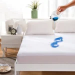King Size Waterproof Mattress Cover Cotton Fitted Sheet Protector Bedsheet - Image 13