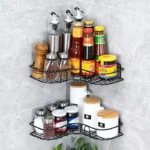 Multi-Use Wall Corner Storage Shelf – Durable Metal Bathroom & Kitchen Organizer - Image 15