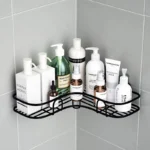 Multi-Use Wall Corner Storage Shelf – Durable Metal Bathroom & Kitchen Organizer - Image 16