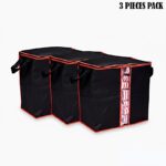 Pack of 3 High-Quality 100 GSM Non-Woven Foldable Storage Organizer Bags - Image 12