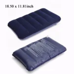 Foldable Pillow Outdoor Travel Sleep Pillow Air Inflatable Pillows Portable Cushion - Image 7