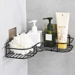 Multi-Use Wall Corner Storage Shelf – Durable Metal Bathroom & Kitchen Organizer - Image 18