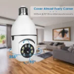 V380 Full HD 1080P Wireless LED PTZ IP Bulb Camera With NIGHT VISION, Wide Angle, Two-way Audio - Image 8
