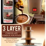 BD-017 Electric 3-Tier Mini Chocolate Fondue Fountain —An Elegant Addition to Your Dessert Table - Image 14