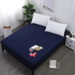 King Size Waterproof Mattress Cover Cotton Fitted Sheet Protector Bedsheet - Image 20